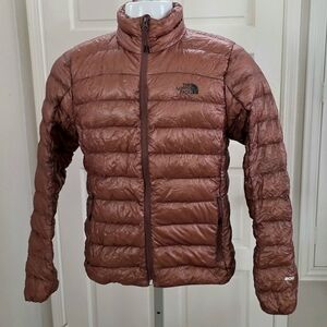 The North Face Packable Stow Sierra Peak 800 Down Puffer Coat Parka Sz Medium